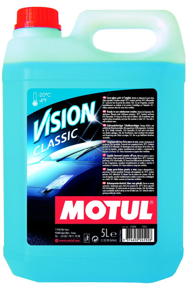 MOTUL VISION PŁYN ZIMOWY DO SPRYSKIWACZY 5L - Petrostar