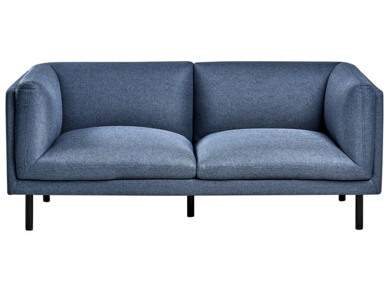 Sofa Vorgod Ciemnoniebieski dla 2 osób 1 szt.
