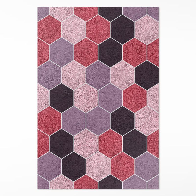 Dywan Wewnętrzny Dekoracyjny Wallfluent 120x180 cm Regularny wzór geometryczny 1 szt.