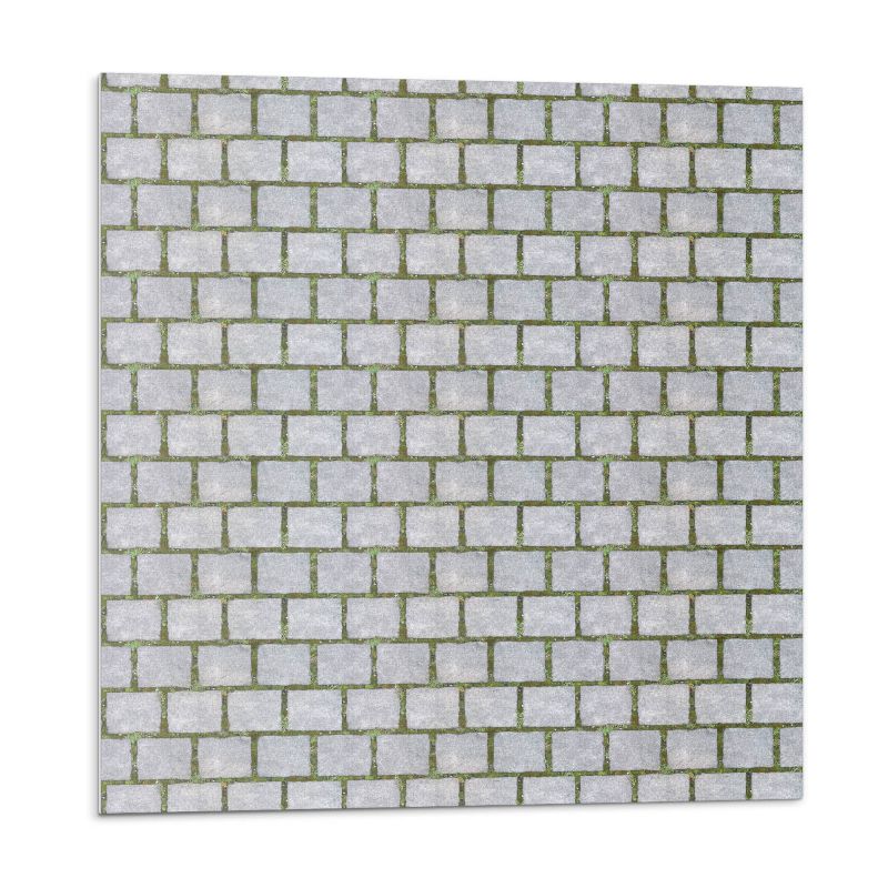 Kafelki samoprzylepne Wallfluent 50x50 cm Rustykalny motyw ceglanej struktury 4 szt.