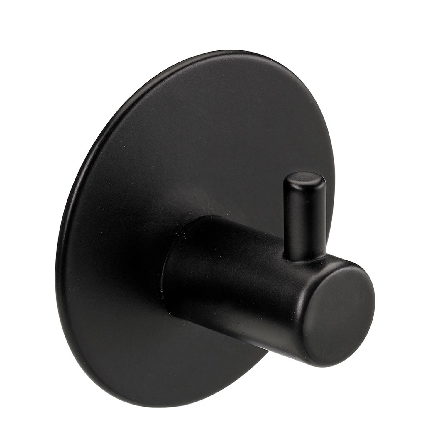 Hettich Haczyk przylepny okrągły śr. 48 mm czarny