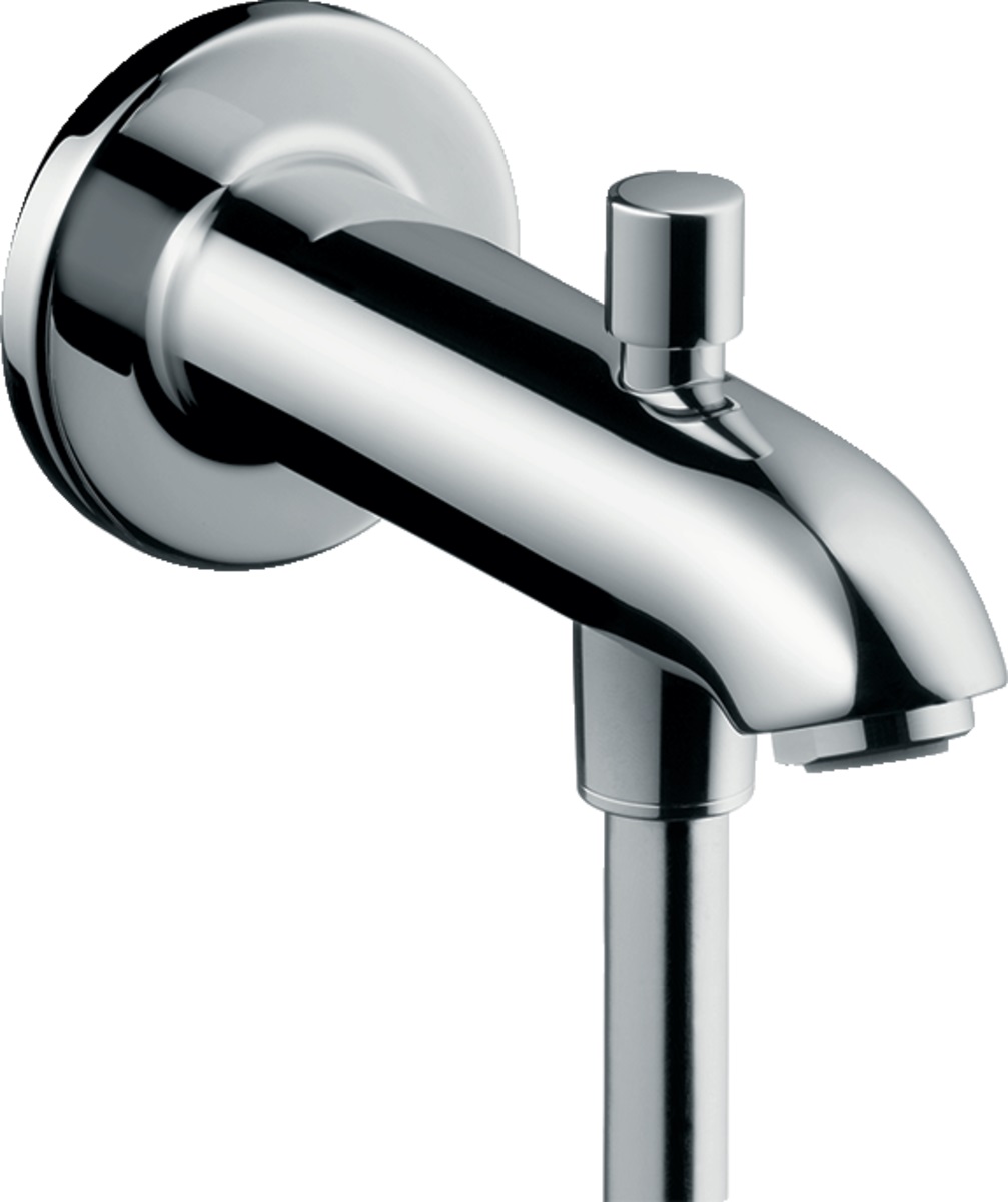 Hansgrohe wylewka wannowa z przełącznikiem ścienna chrom 13423000