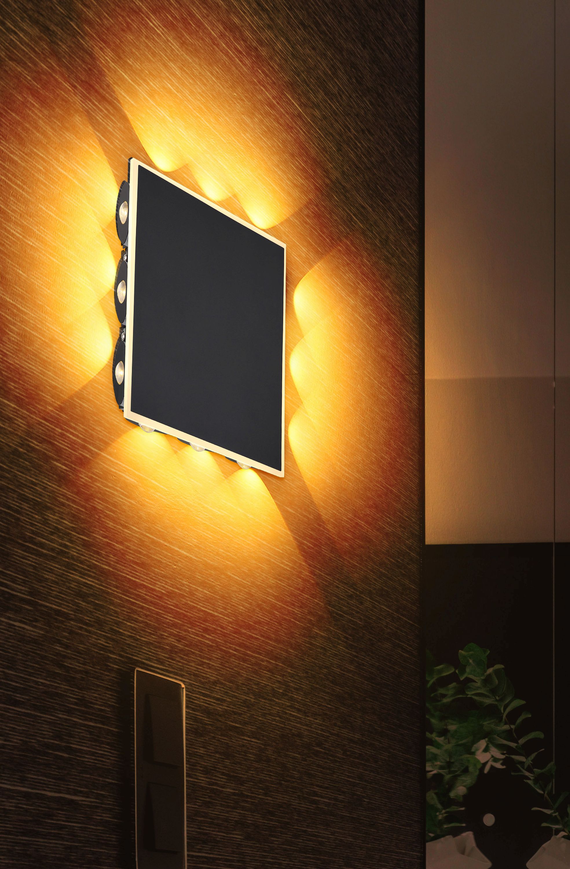Globo Lighting Saidy kinkiet 1x12W czarny mat 78408-12