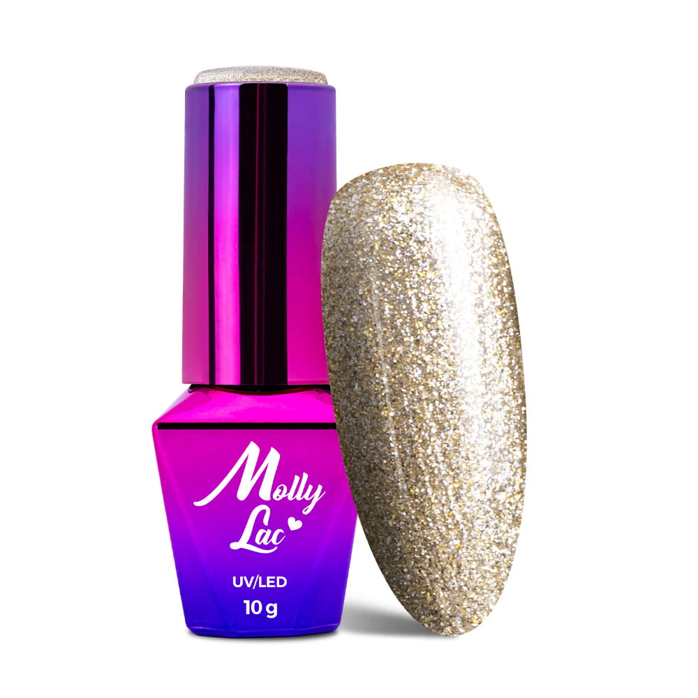 Lakier hybrydowy MollyLac Queens Of Life My First Million 10 g Nr 37