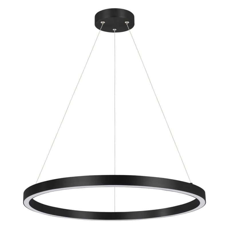 Lampa wisząca Light Prestige Midway Triangle czarna LED 3000K 1 szt.