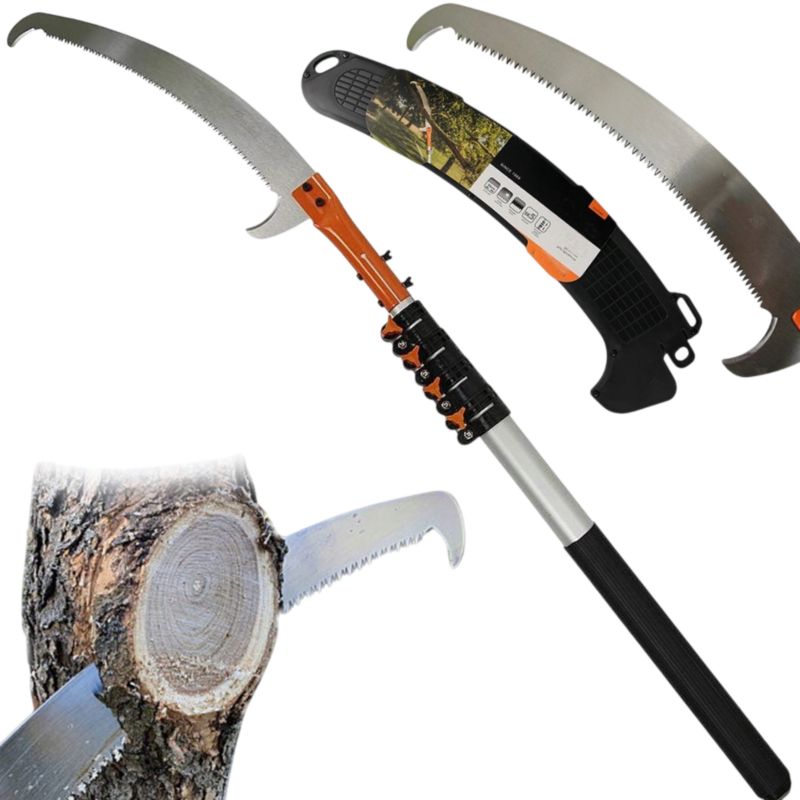 Piła ręczna z hakiem Bradas V-SERIES 360mm teleskopowa na trzonku 3m 1 szt.