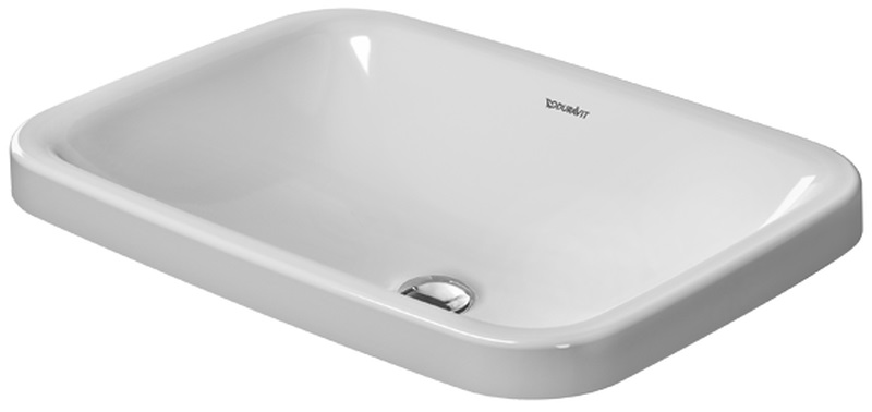 Duravit DuraStyle umywalka 60x43 cm wpuszczana prostokątna biała 0372600000