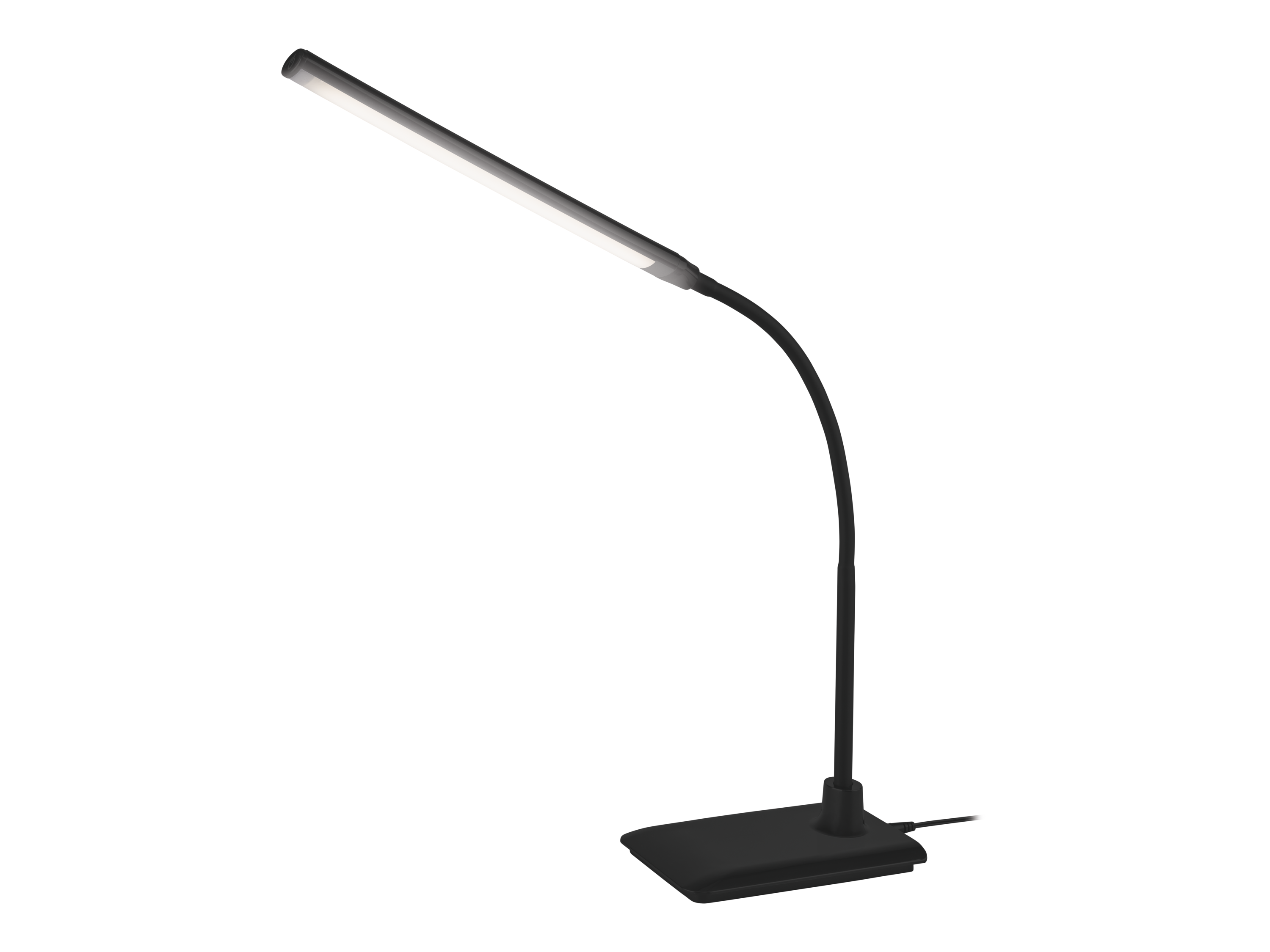Livarno home Lampka biurkowa z funkcją ściemniania Czarny