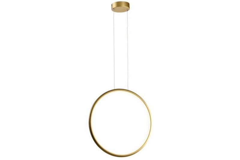 Lampa wisząca Reality Ragi złota ring pionowy 43 cm wbudowany LED 24W 1 szt.