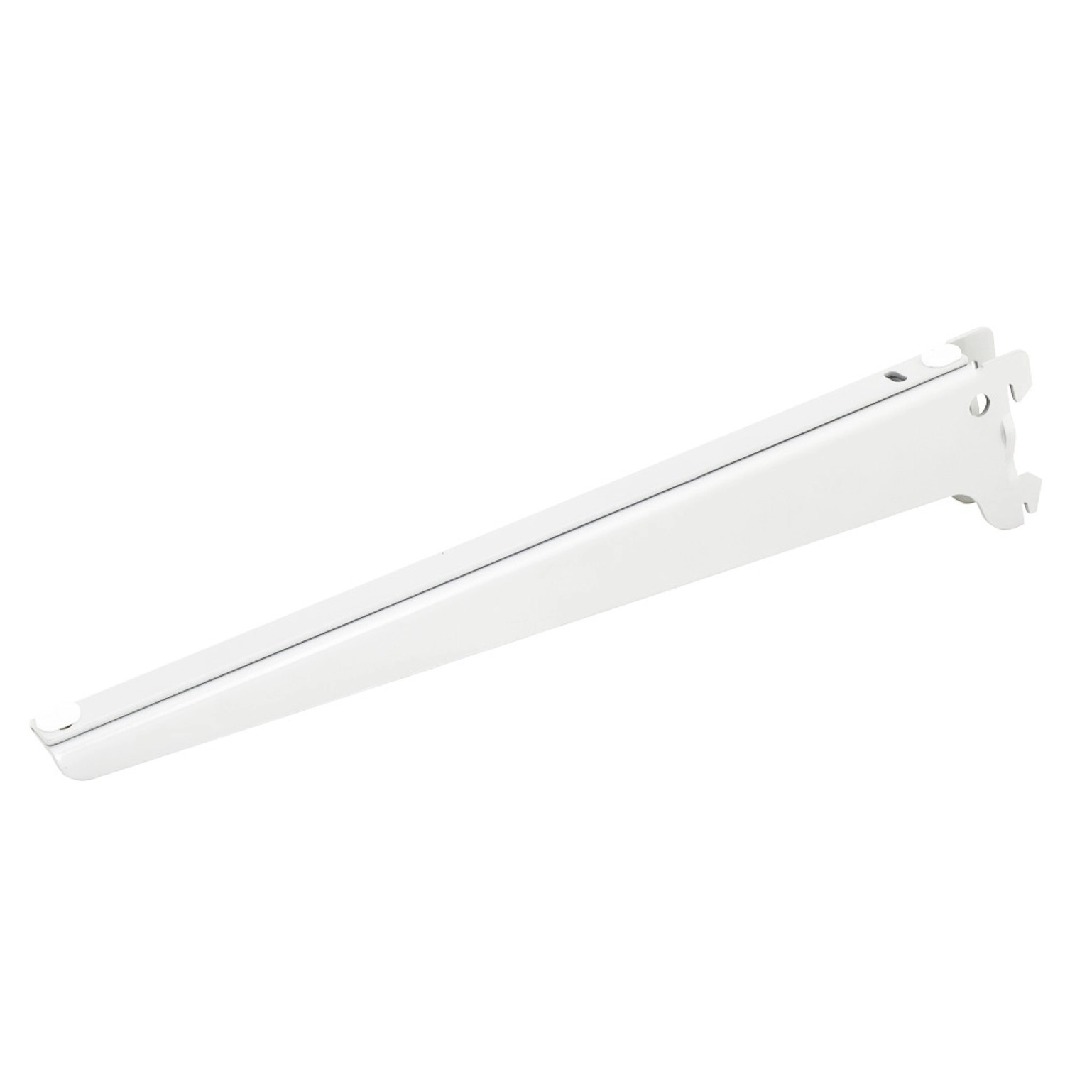 Domax Wspornik kątowy biały pojedynczy para 180 mm