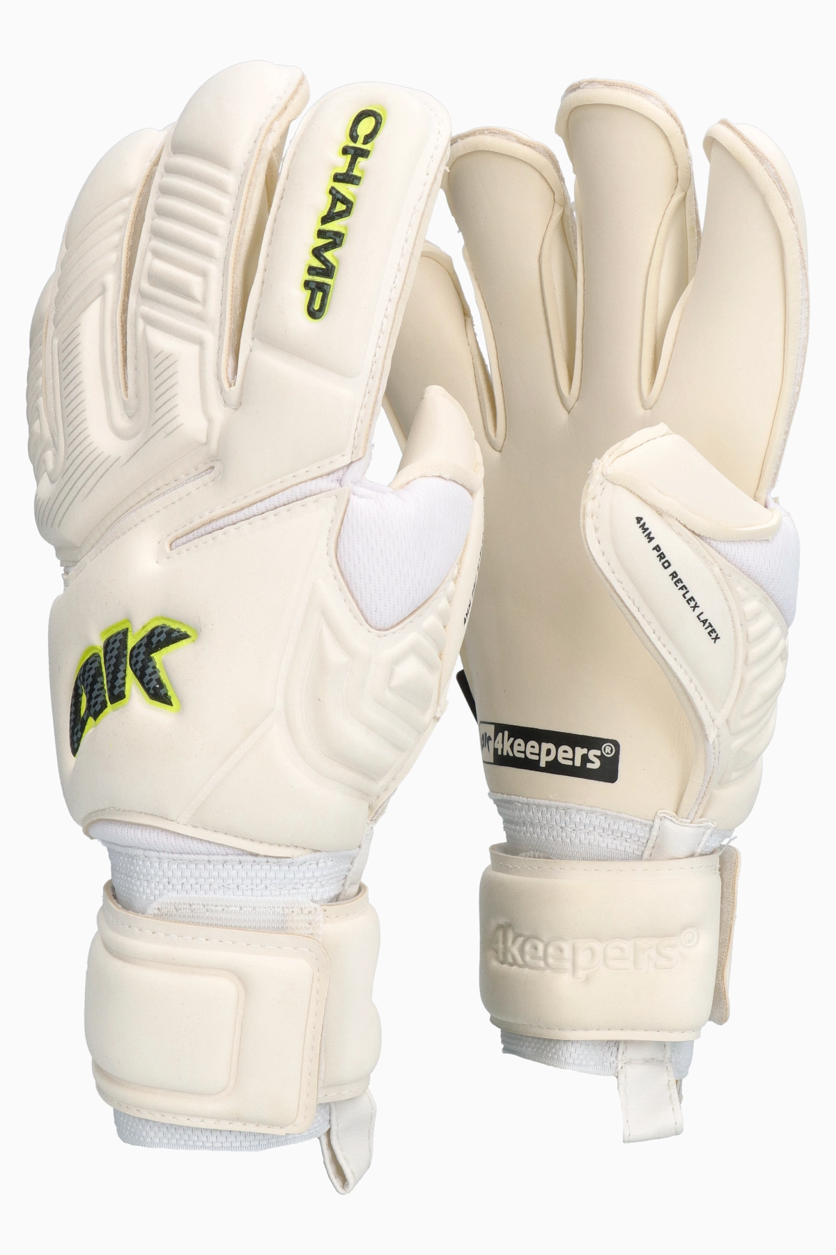 Rękawice 4keepers Champ Carbo VII HB - Biały
