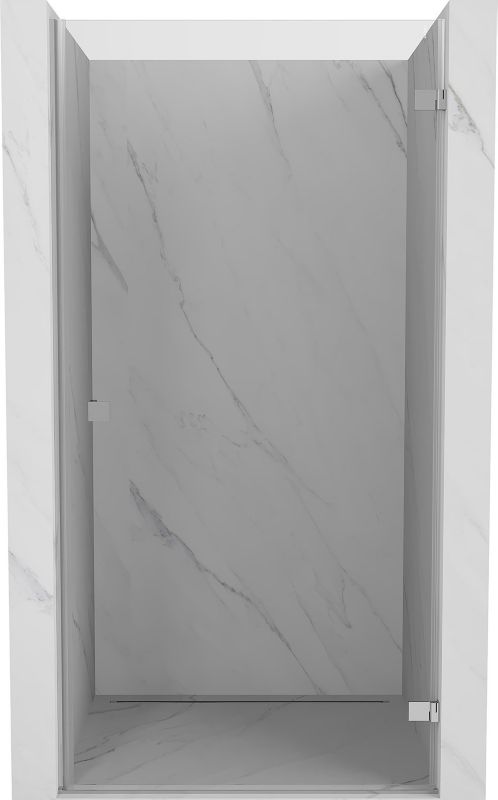 Drzwi prysznicowe uchylne Mexen Lunar-B chrom transparent 60x200 cm 1 szt.