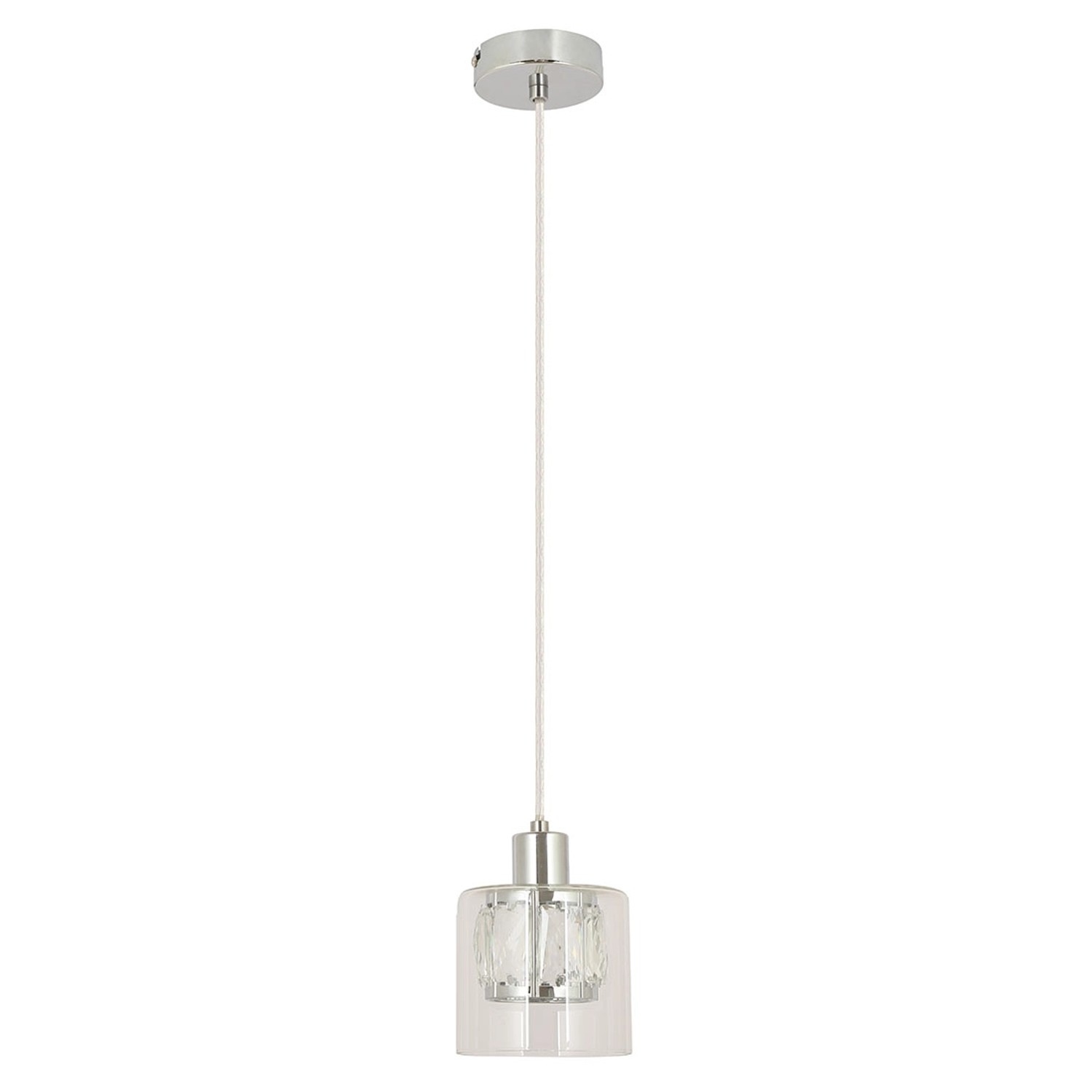 Reality Lampa wisząca ELMO 1x40WE14 chrom