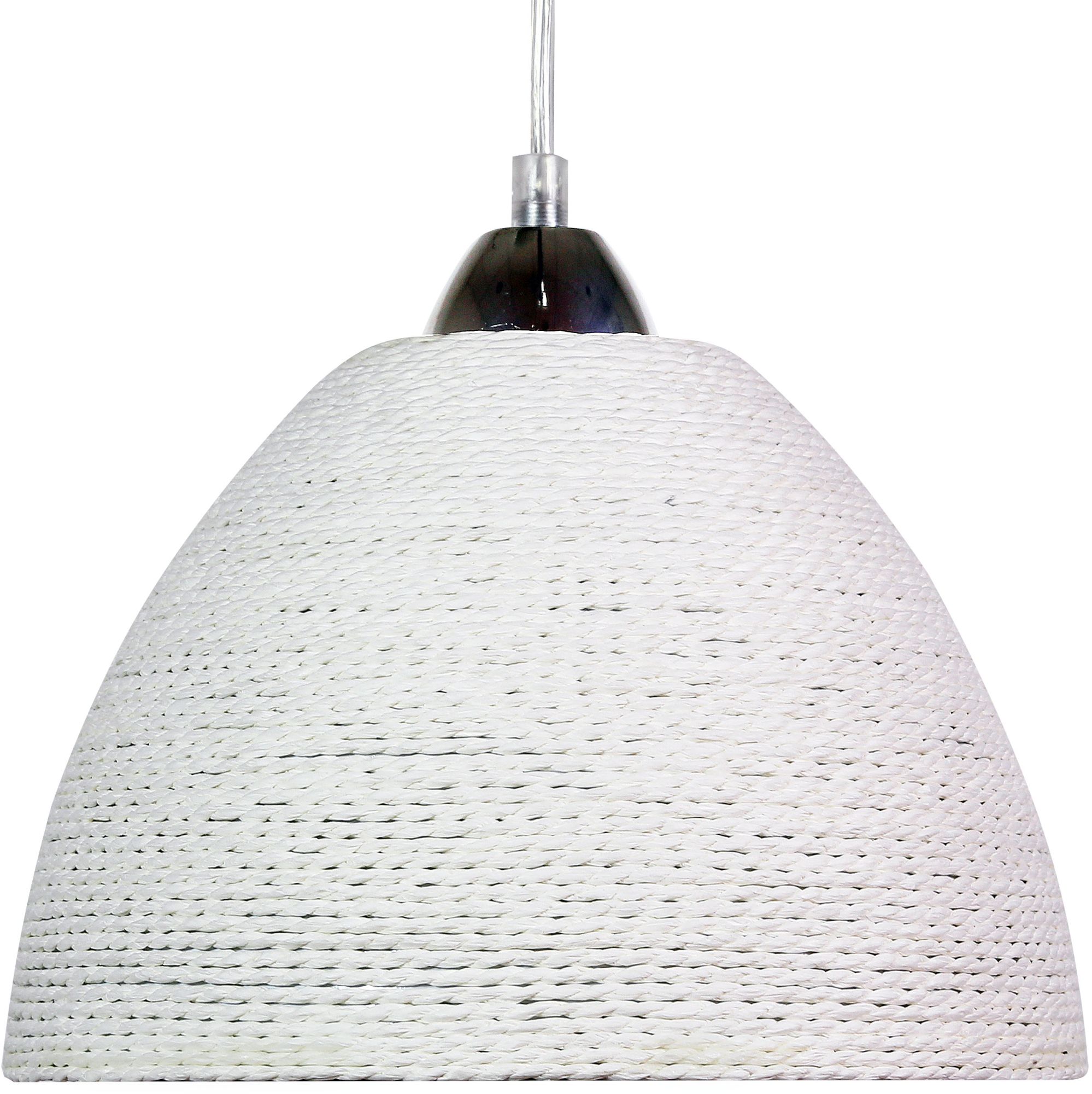 Candellux Braid lampa wisząca 1x60W biała 31-32751