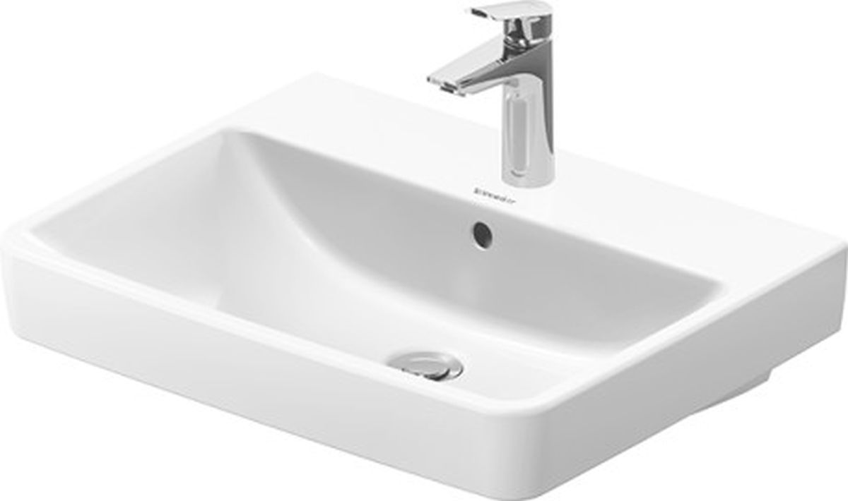 Darmowa Dostawa - Umywalka 60x46 cm prostokątna meblowa biała Duravit No. 1 23756000002