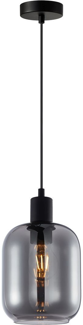 Darmowa Dostawa - Lampa wisząca 1x40 W czarna Italux Zona PND29258S1BKSG