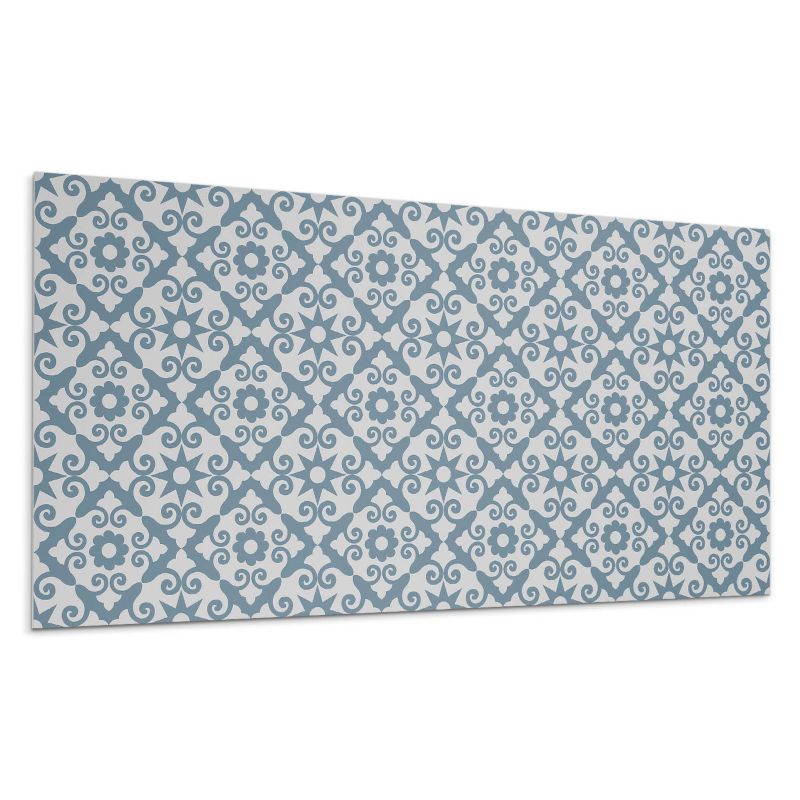Panel samoprzylepny Wallfluent 100x50 cm Kwiatowa kompozycja z ornamentami 1 szt.