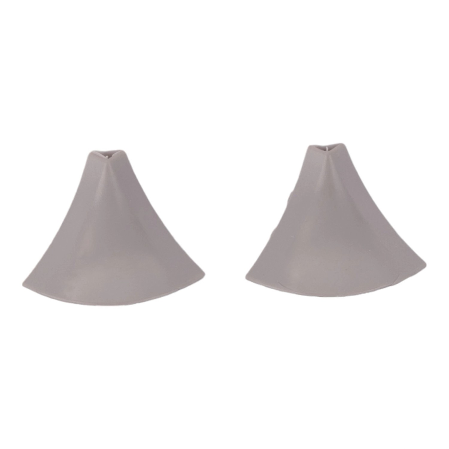 Narożnik zewnętrzny LP3 14 mm Szary ciemny 2 szt. 3x3x2,3