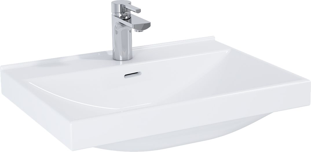 Elita Maxxi umywalka 61x46 cm prostokątna meblowa biała RE040600078060