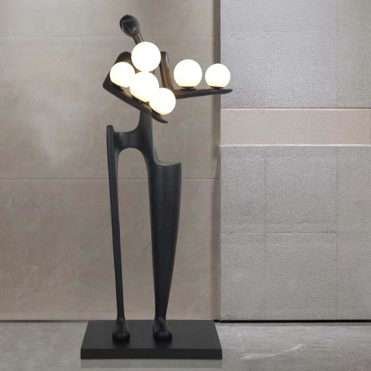 Moosee Human lampa stojąca 6x40W czarny/biały MSE010100381 - Wysyłka w 24h