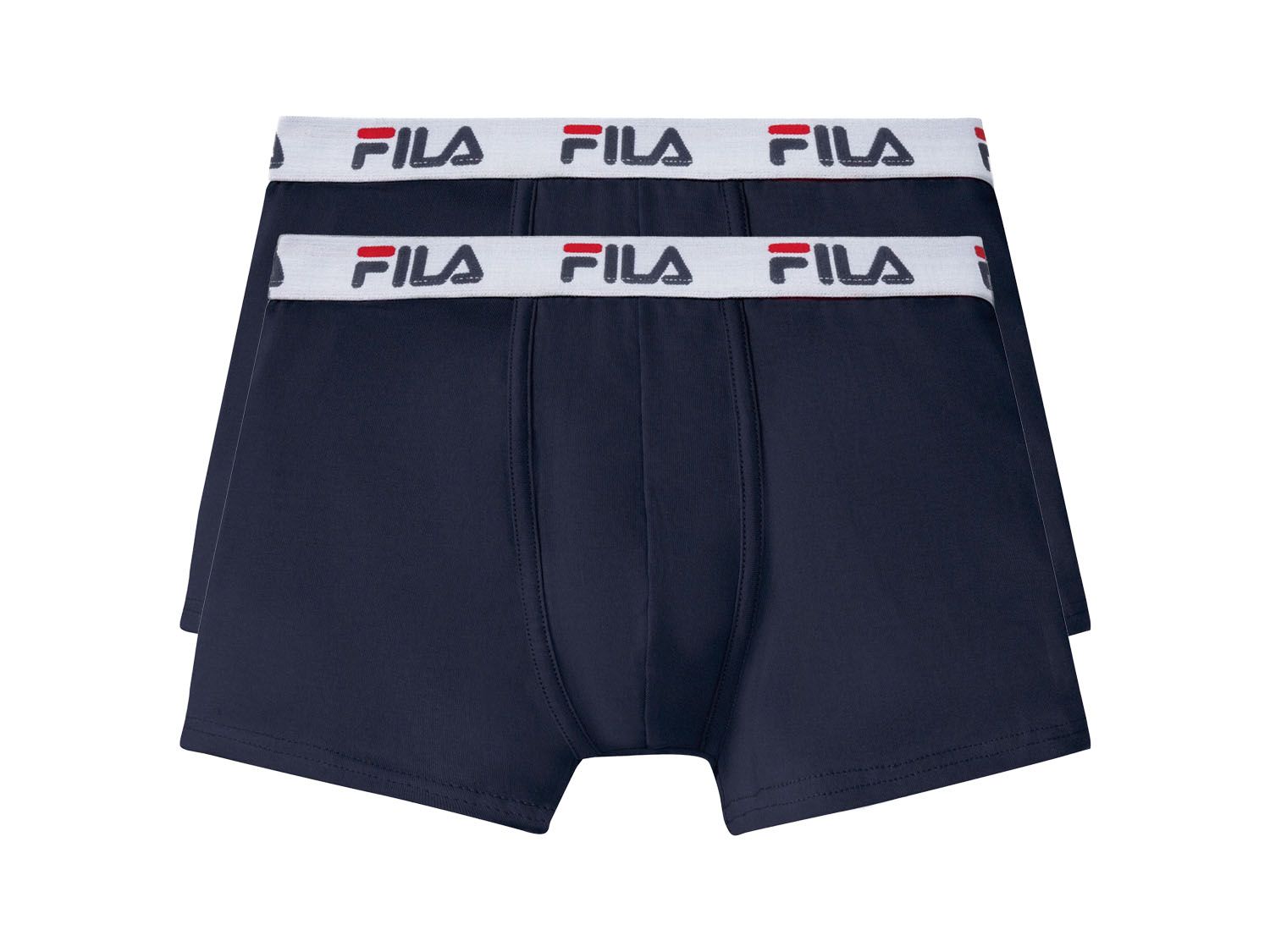 Fila Bokserki męskie, 2 pary Granatowy, M