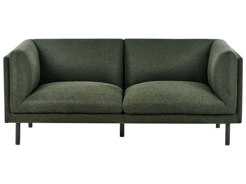Sofa Vorgod Ciemnozielony dla 2 osób 1 szt.