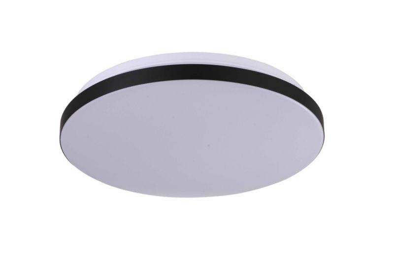 Plafon sufitowy nowoczesny Light Prestige czarno-biały LED 18W 4000K IP20 wym: 6,5 x 33 x 33 cm metal - 1 szt.