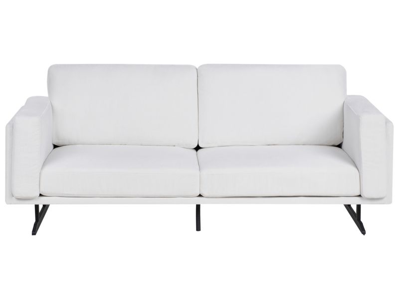 Sofa Idre Biały dla 3 osób 1 szt.