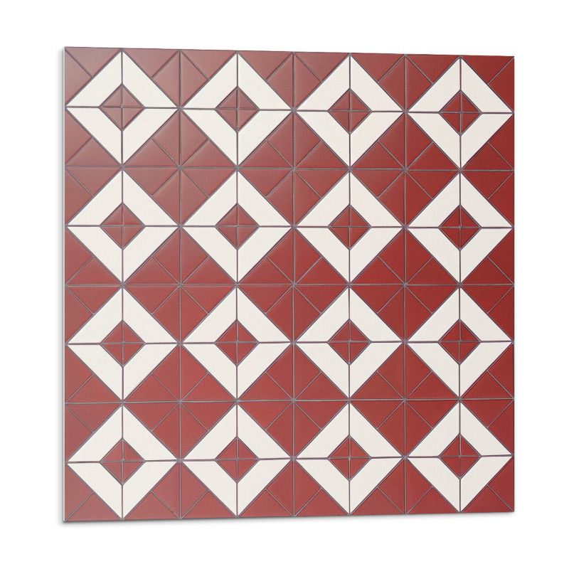 Kafelki samoprzylepne Wallfluent 50x50 cm Abstrakcyjne formy w geometrii 4 szt.