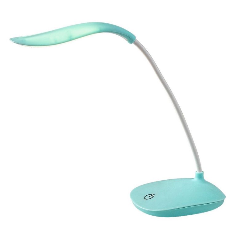 Lampka biurkowa Rabalux Bedi niebiesko-biała LED 2W 4000K 165lm dziecięca IP20 wym: 27 x 10 x 10 cm tworzywo sztuczne - 1 szt.
