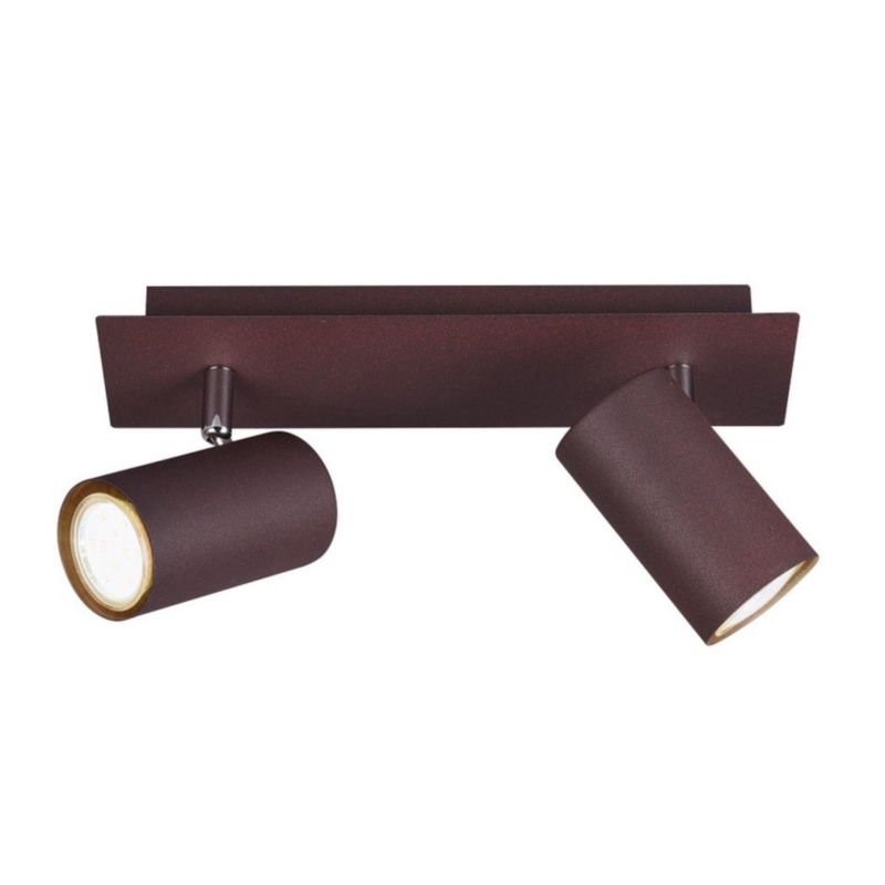 Kinkiet ścienny Trio Marley postarzana miedź 2 x GU10 x IP20 wym: 30 x 9 cm - 1 szt.