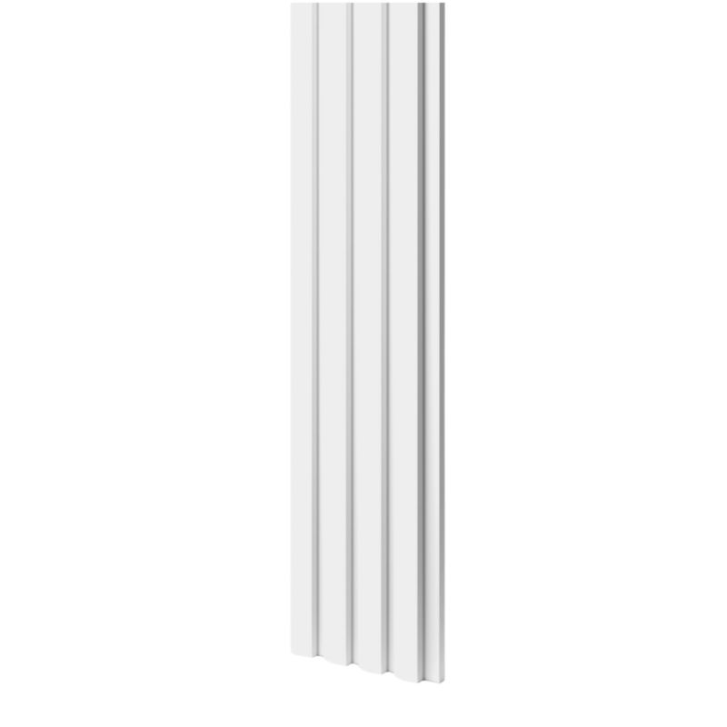 Minilamele - biały mat - LAMELE3D - 1 szt.