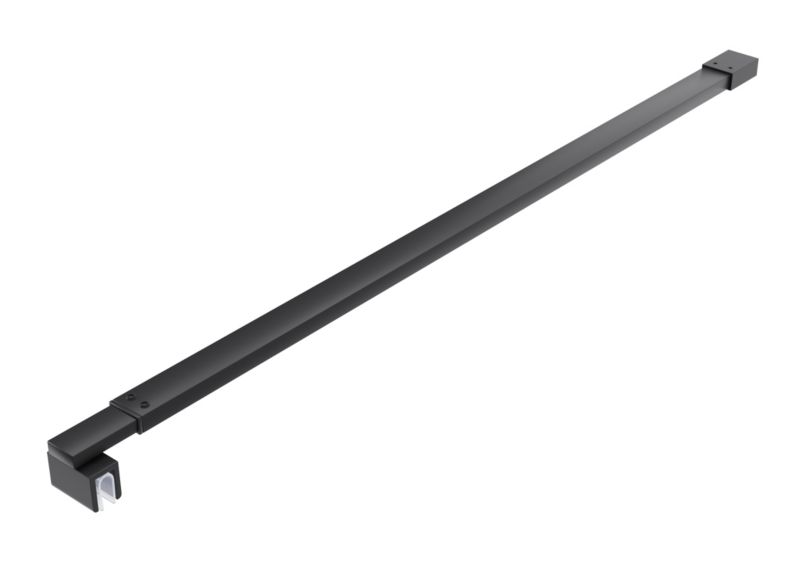 Wspornik do kabiny prysznicowej SEVANTE regulowany 69,5-120cm czarny 1 szt.