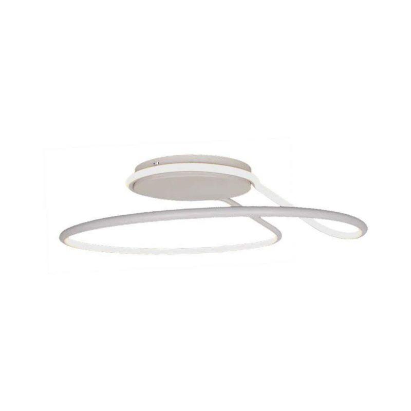 Lampa sufitowa wisząca V-TAC Vt-6129 biała wym: 16 x 16 x 25 cm wbudowany LED 24W 1 szt.