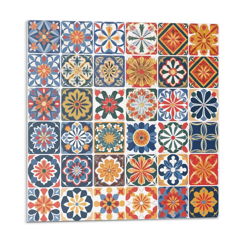 Kafelki samoprzylepne Wallfluent 30x30 cm Fascynujące wzory mozaiki 9 szt.