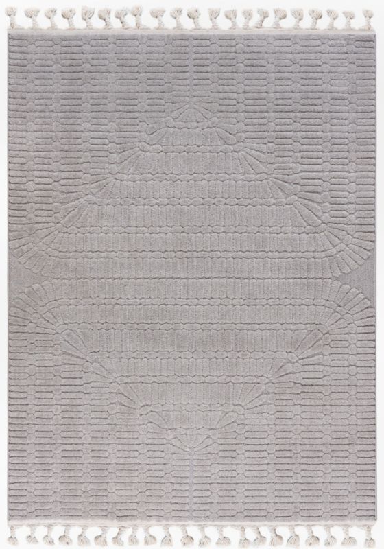 Dywan Wewnętrzny Pisa Corsa Prostokąt Mazovia 250x350 cm Grafitowy Szary Motyw Geometryczne Łuki 1 szt.
