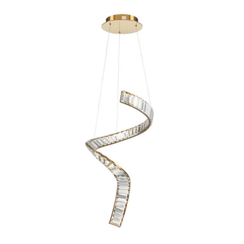 Lampa wisząca Maytoni Krone 4565 mosiężny kryształowa wbudowany LED 48W 1 szt.