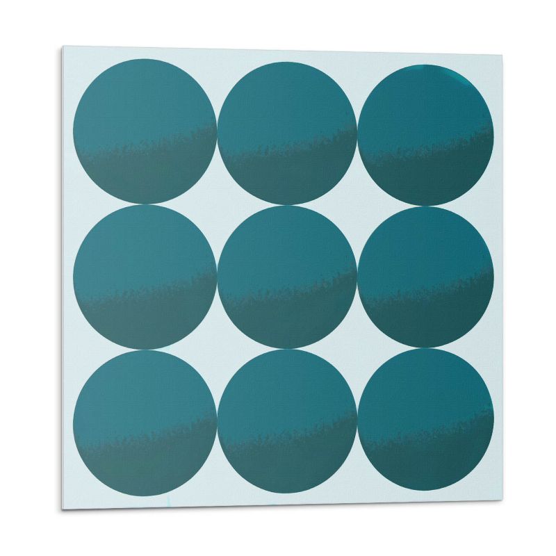 Kafelki samoprzylepne Wallfluent 20x20 cm Okrągłe wzory w geometrycznej siatce 20 szt.