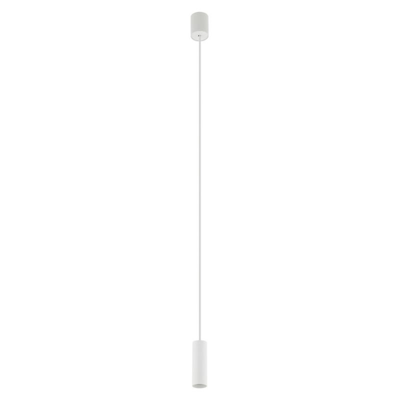 Lampa wisząca Nowodvorski Lighting Fourty 7648 biała tuba 1xGU10 x 10W 1 szt.