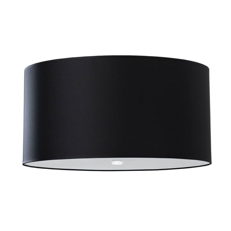 Lampa sufitowa wisząca Sollux Lighting Otto 7450 czarna szerokość 50 cm 5xE27 x 1 szt.