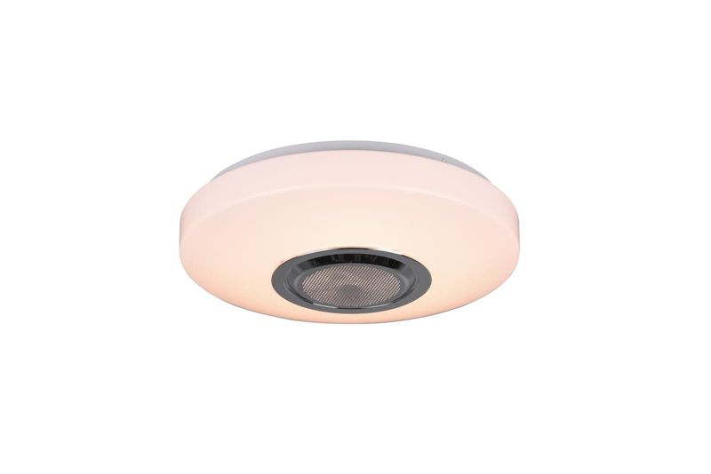 Plafon RL Maia biało-srebrny LED 10W 3000K 1100 lm IP20 wym: 8,5 x 33 x 33 cm tworzywo sztuczne - 1 szt.