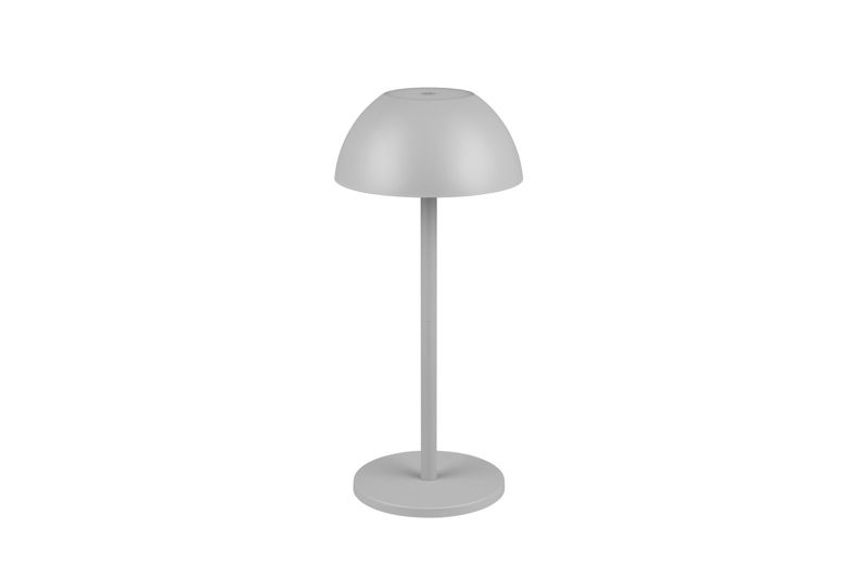 Lampka stołowa RL Ricardo szary i odcienie szarości LED 2W 3000K 240lm akumulator IP54 wym: 30 x 13.5 x 13.5 cm - 1 szt.