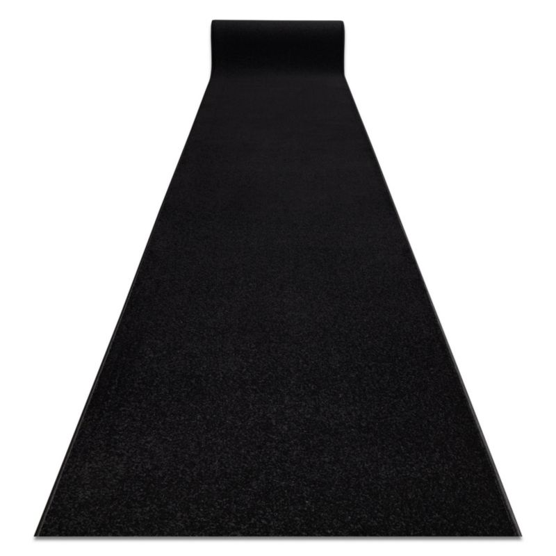 Chodnik RugsX 60x440 cm czarny 140488 1 szt.