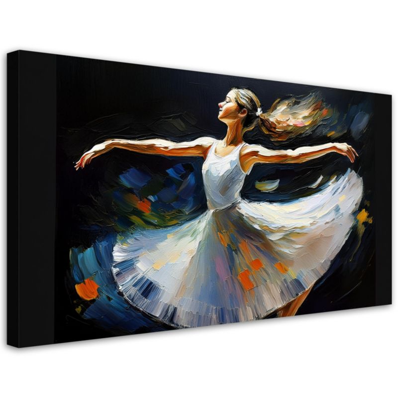 Obraz na płótnie Feeby Baletnica Kobieta Taniec 100x50cm 1szt