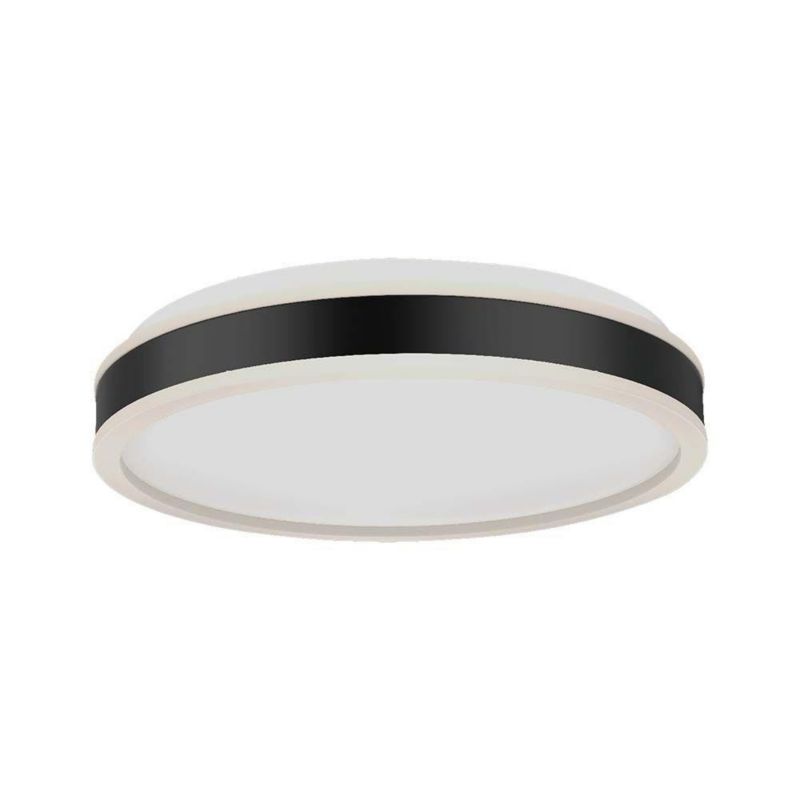 Plafon sufitowy nowoczesny V-TAC czarno-biały LED 38W 4000K 4050lm IP20 wym: 6,2 x 40 x 40 cm tworzywo sztuczne - 1 szt.
