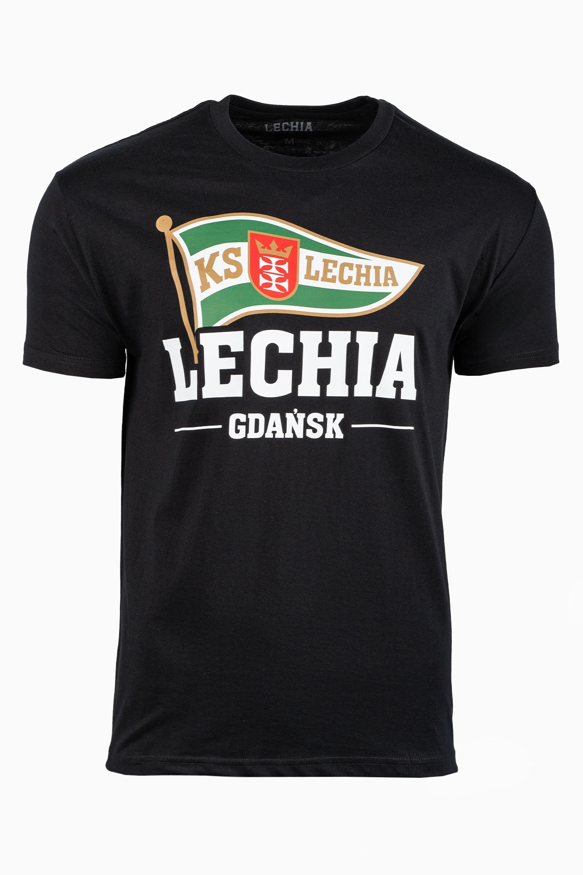 Koszulka Lechia Gdańsk 25/26 Herb - Czarny