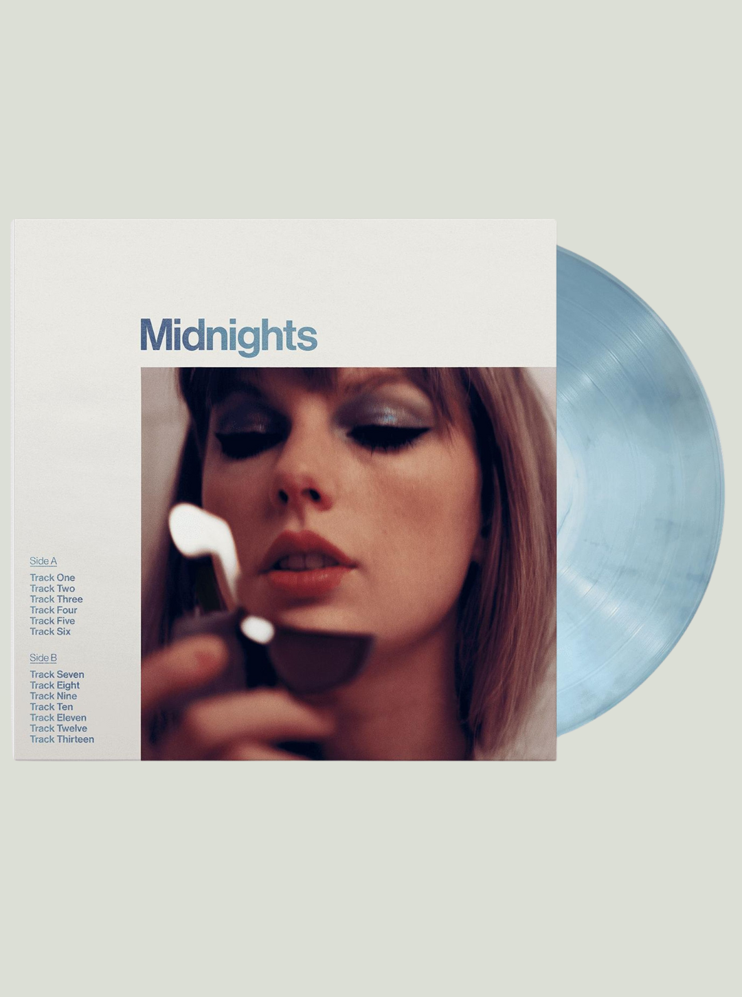 Płyta winylowa Taylor Swift - Midnights (Limited Special Edition) (Moonstone Blue Marbled Vinyl)