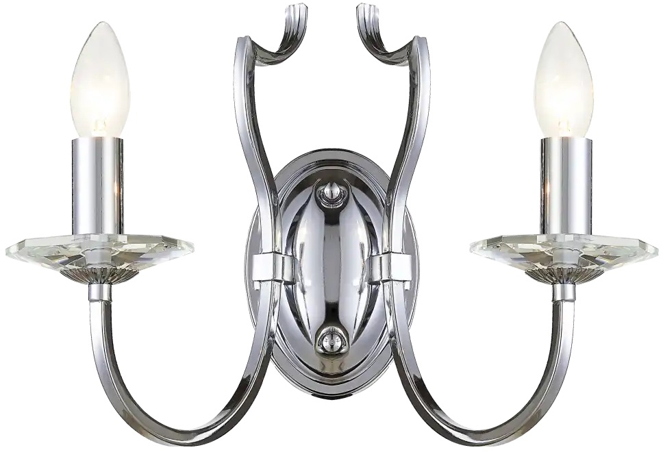 CosmoLight RIga kinkiet 2x40W chrom W02779CH