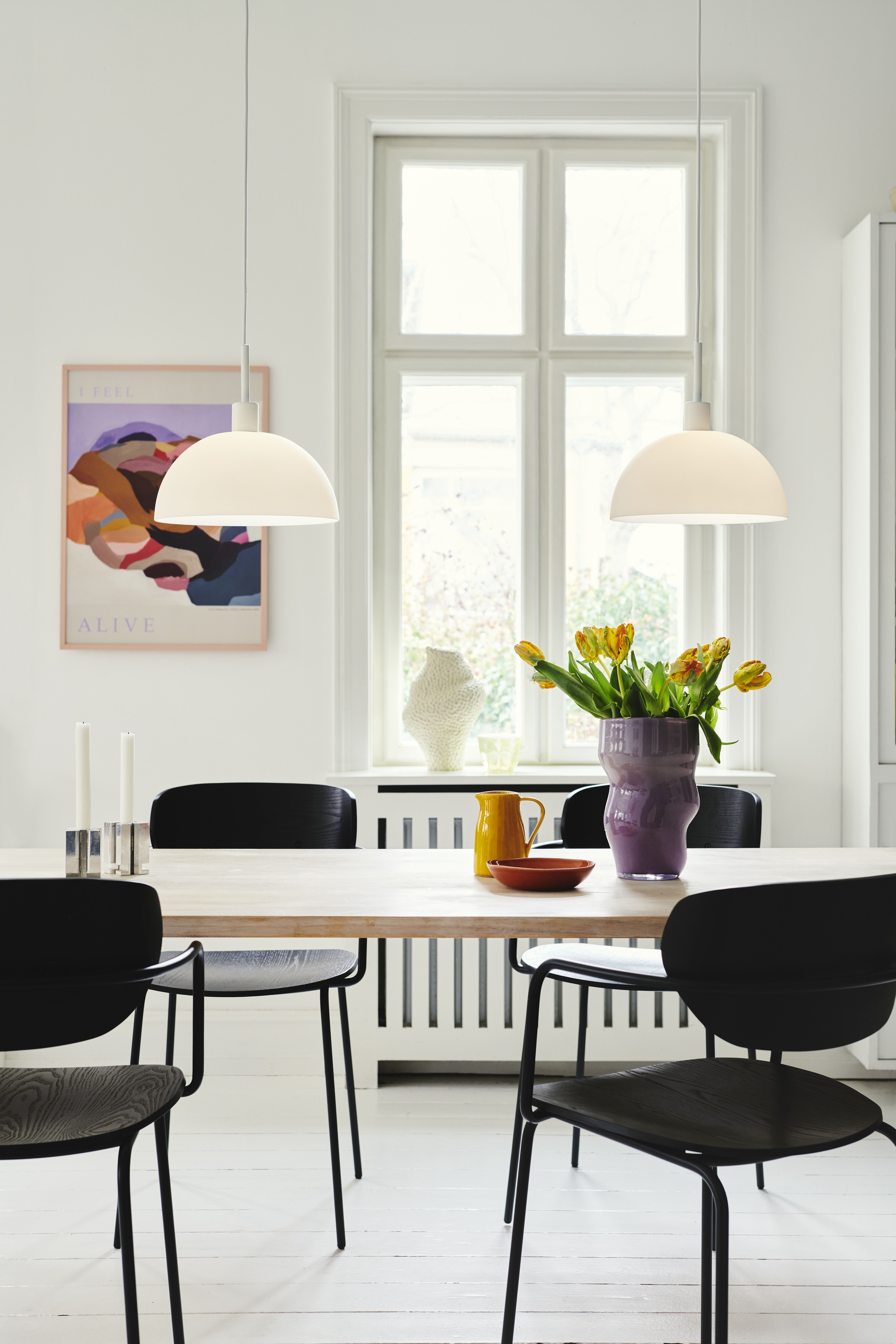 Nordlux Ellen lampa wisząca 1x40W biała 2312003001