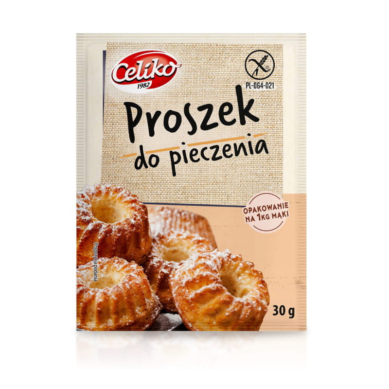 Proszek do pieczenia bezglutenowy 30g Celiko